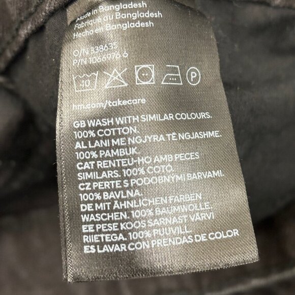 &Denim 90's Straight Ultra High Rise Distressed Women's size 12 Black Denim Jean - Picture 3 of 4